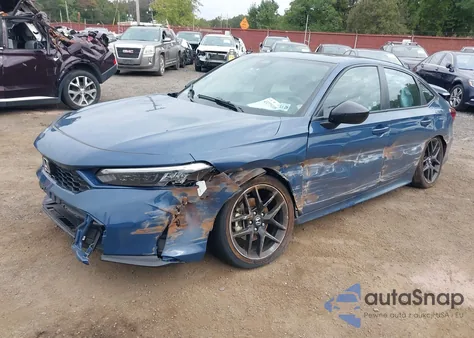 2025 Honda Civic Hybrid Sport/Sport Touring from USA, damaged, VIN 2HGFE4F89SH311281